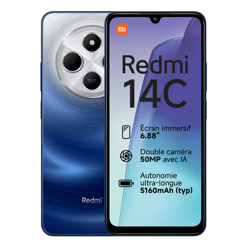 Redmi 14c: Boxed, 128GB/256GB Memory, 4GB/8GB RAM, 6.88" Display, 50MP Camera, 5160mAh Battery, Android 14