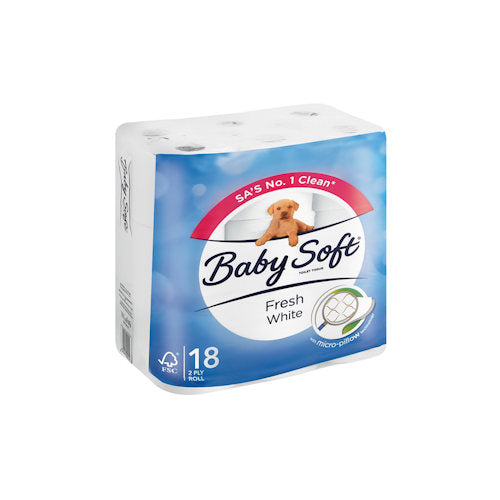 Baby soft tissue 2 PLY Pack of 18 - Fresh in a Box