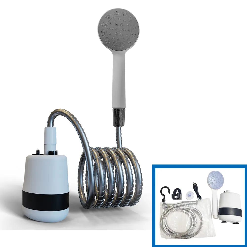 Bucket Shower USB portable