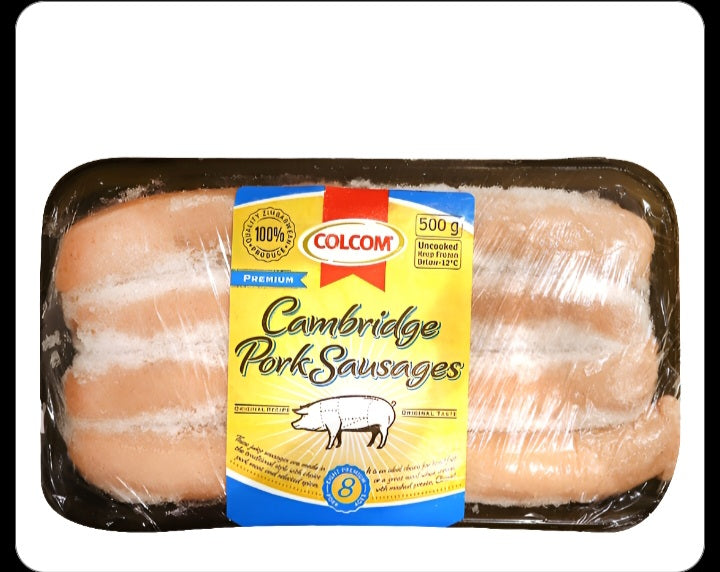 Cambridge Pork sausage
