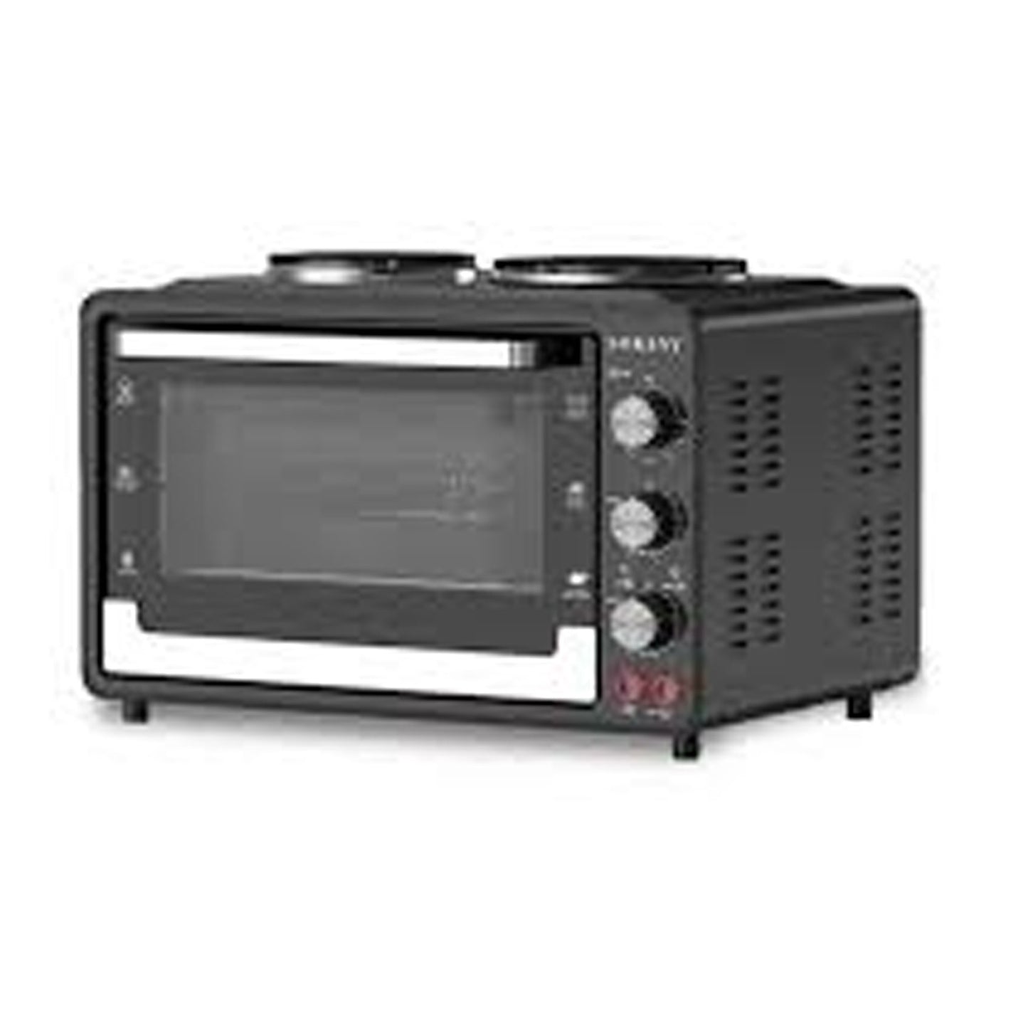 Sokany Toaster Oven 40L with 2 Electric Hot Plates Home kitchen appliances 1900W SK10029