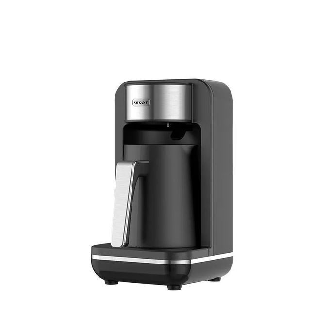 Sokany SK-0137 Turkish Coffee Maker - 550W, Sleek Black Design