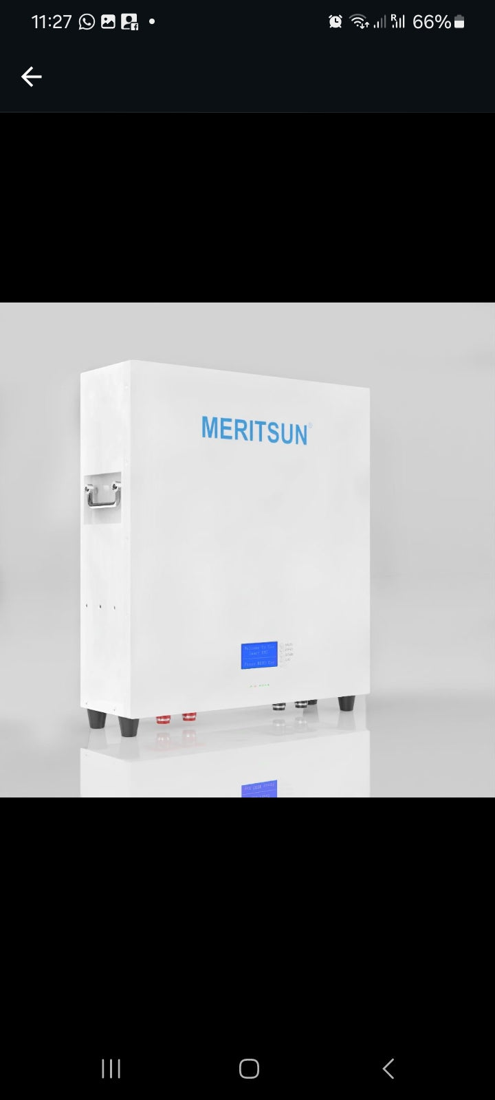 Meritsun battery