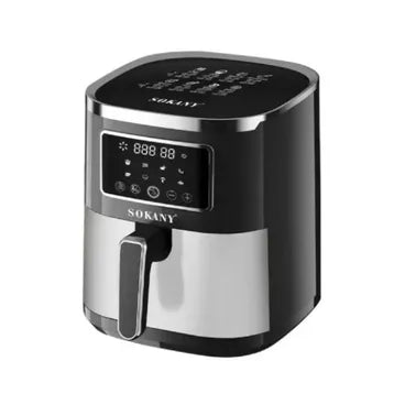 Sokany Digital Air Fryer, 7 Liter, 1700 Watt,Stainless Steel - SK-10052
