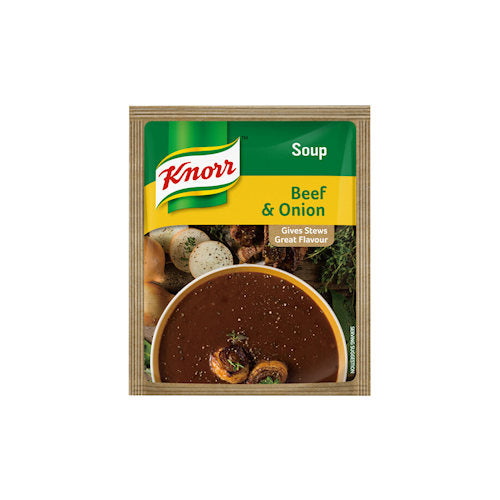Knorr Beef & Onion Soup Satchet 50g - Fresh in a Box
