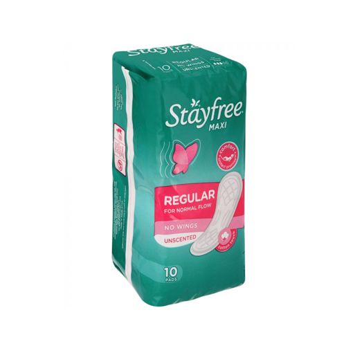 Stayfree maxi thick Pack of 10 - Fresh in a Box