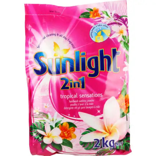 Sunlight Tropical Washing Powder 2kg - Fresh in a Box