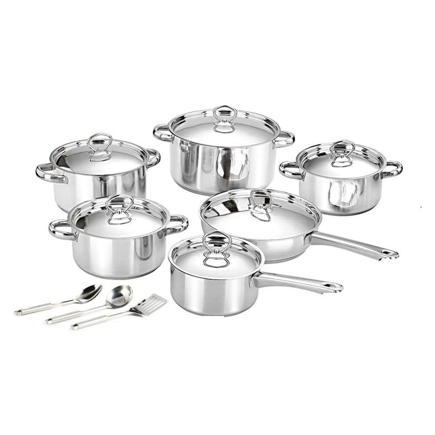 15 Piece Stainless Steel Cookware set