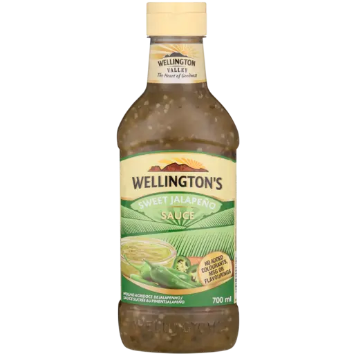 Wellingtons Sweet Jalapeno sauce 700ml