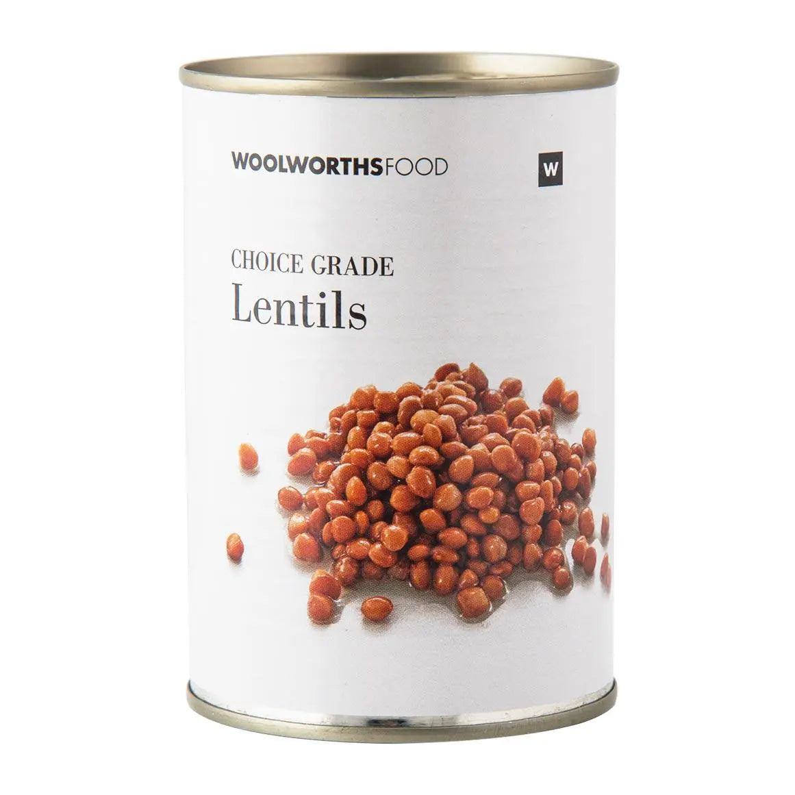 Woolworths Choice Grade Lentils 400g