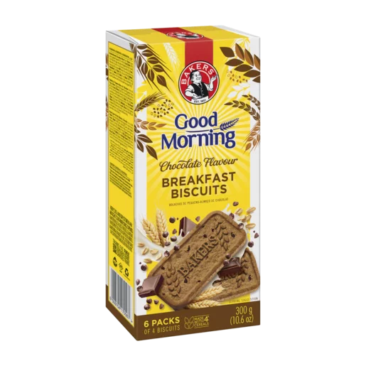 Bakers  Good Morning Breakfast Biscuits Assorted Flavours 300g