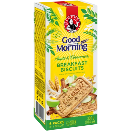 Bakers  Good Morning Breakfast Biscuits Assorted Flavours 300g