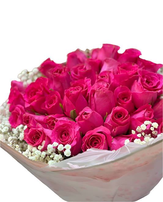 20 Pink roses