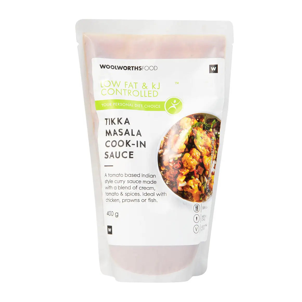 Woolworths Tikka Masala Cook-in sauce 400g - Fresh in a Box